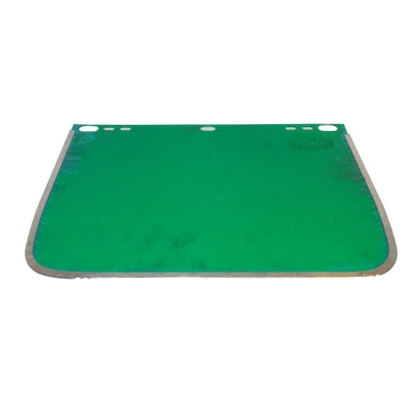 Powerweld Light Green Face Shield, Bound with Aluminum Band, 8" x 12" 814BLG